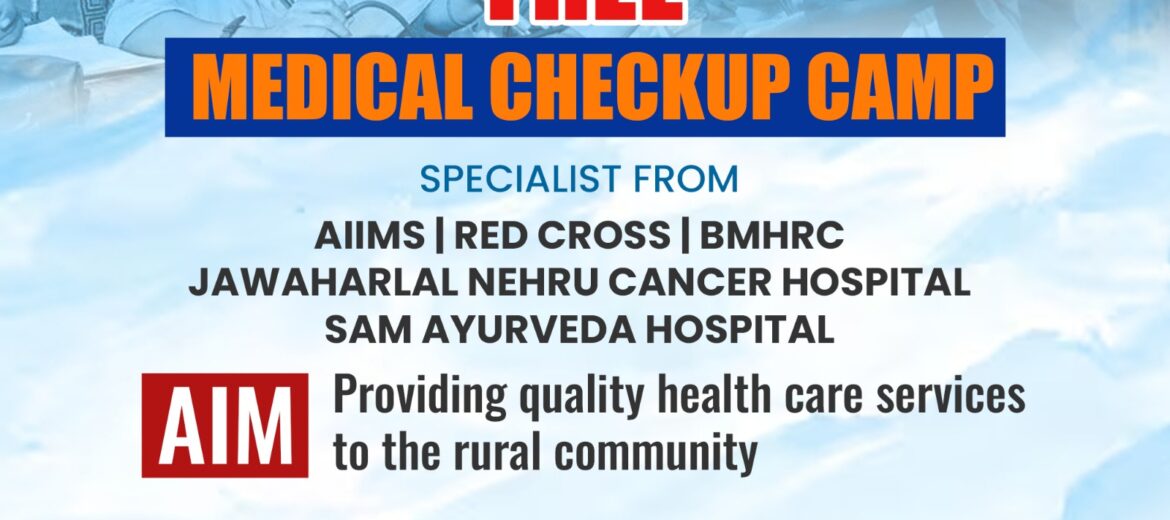 FREE Medical Checkup Camp organized by SAM Global University