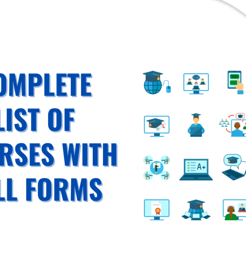 Complete List of Courses with Full Forms